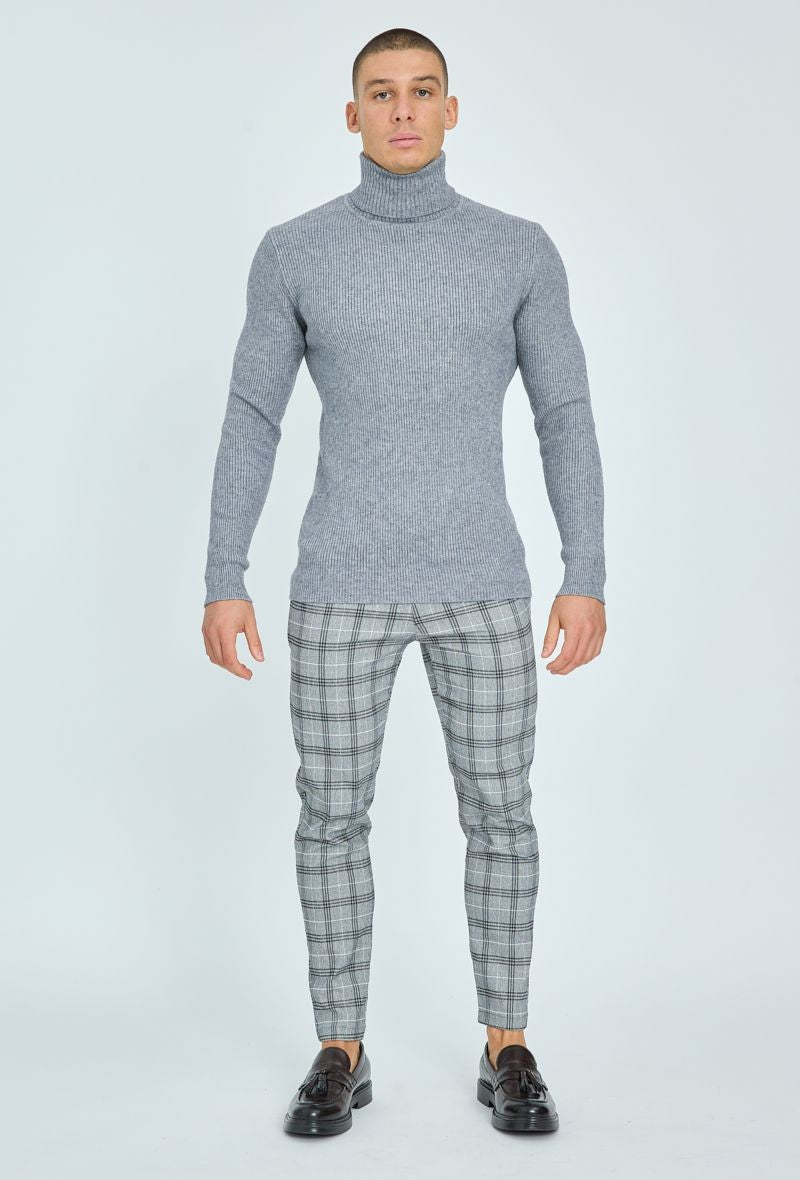 Pantalon habillé à carreaux - Frilivin