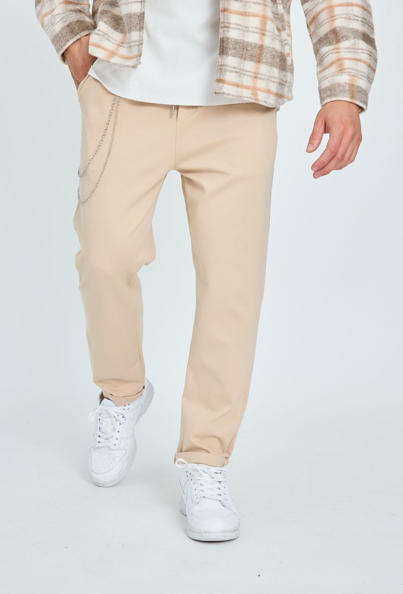 Pantalon jogger habillé avec chaine - Frilivin