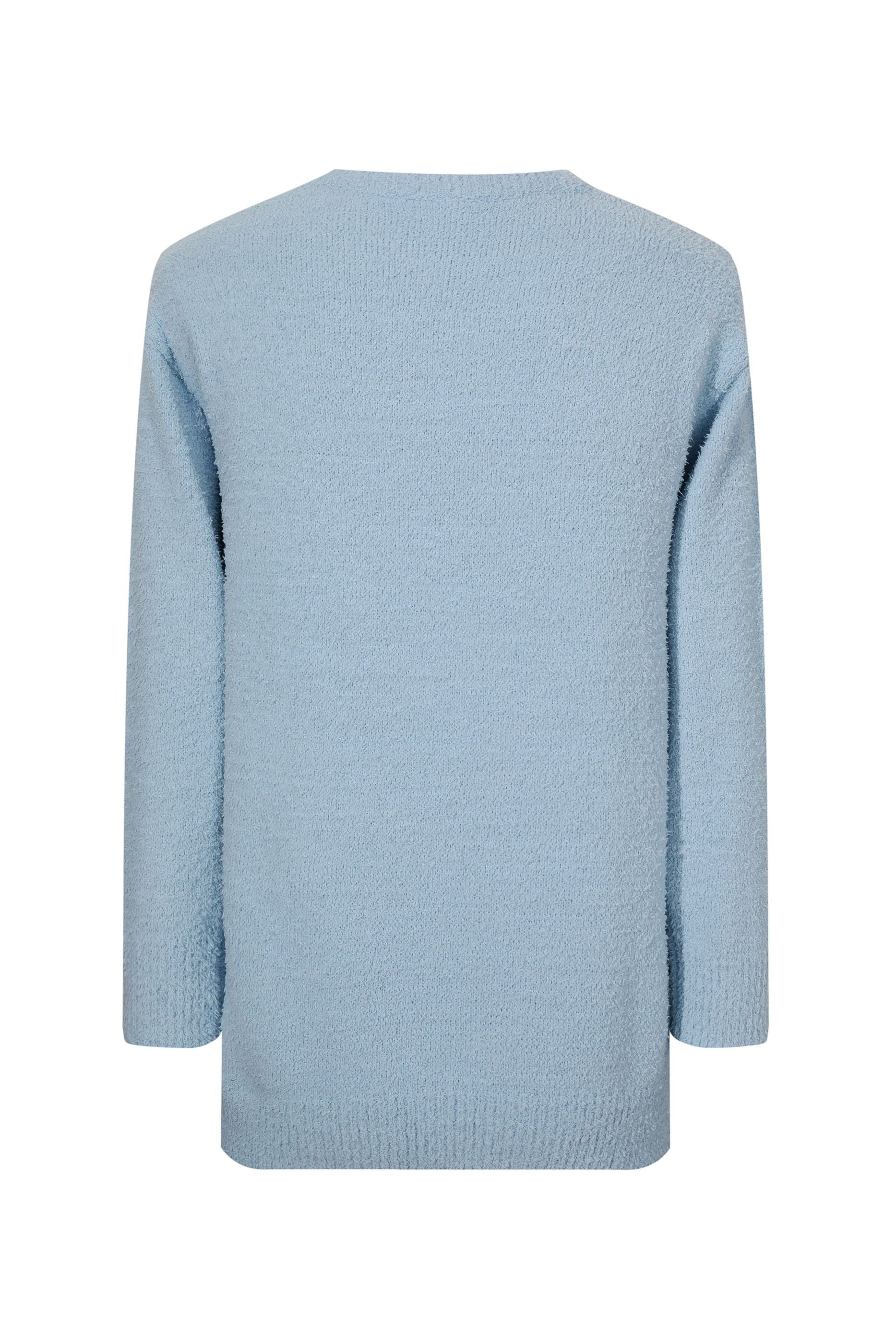 Pull effet peluche mohair - Frilivin