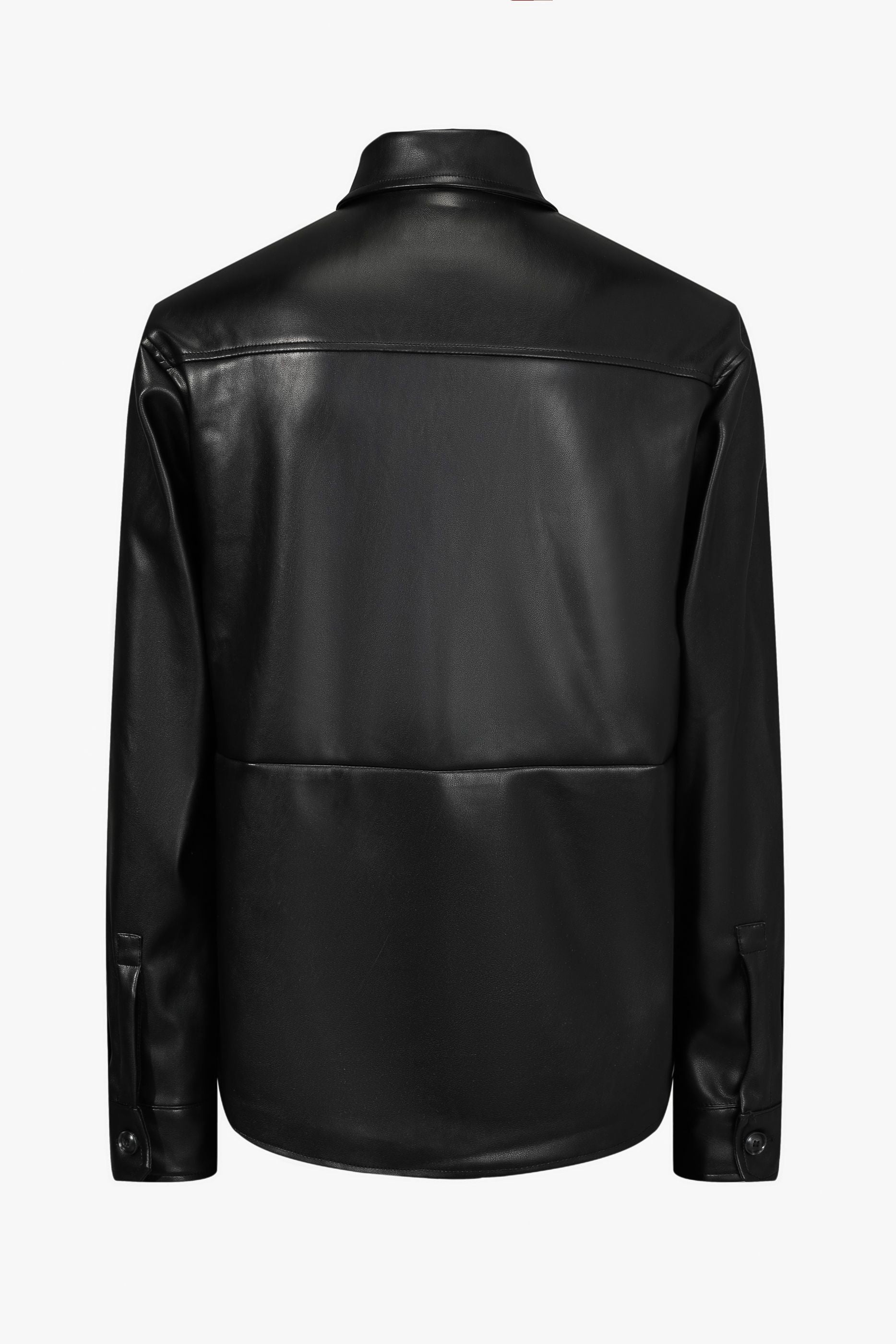 Hommes Faux Veste Blazer Cuir Brillant Effet Mouillé Revers Punk Rock Hommes Faux Veste Blazer Cuir Brillant Effet Mouillé Revers Punk Rock