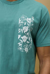 T-shirt oversize à imprimé fleuri - Frilivin