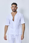 Ensemble chemise et short casual gaze de - Frilivin