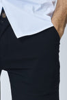 Short chino uni léger stretch et très confortable - Frilivin