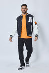 Veste teddy universitaire - Frilivin