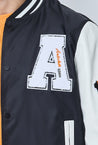 Veste teddy universitaire - Frilivin