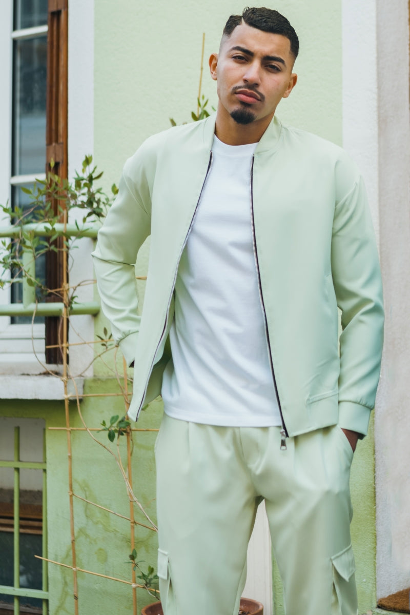 Veste bombers toile - Frilivin