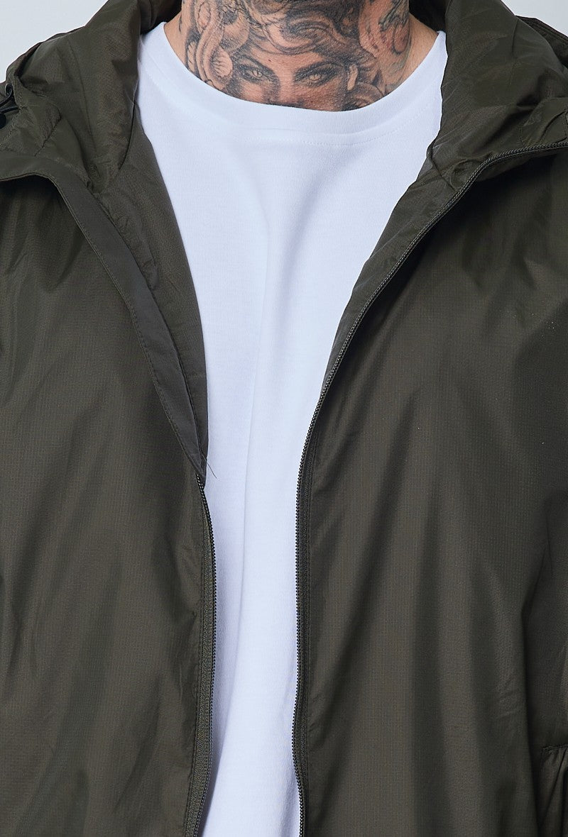 Veste imperm able capuche