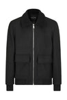 Veste bombers avec col moumoute - Frilivin