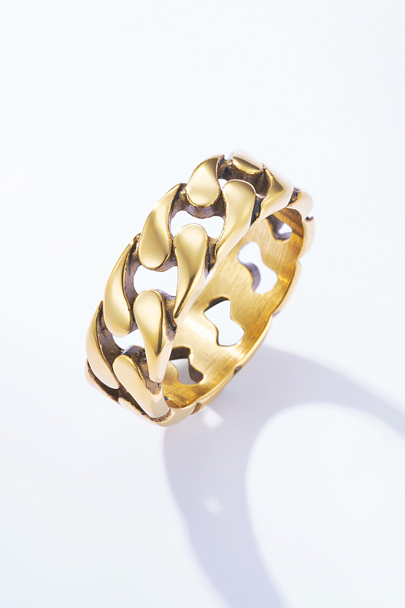 Bague chaîne