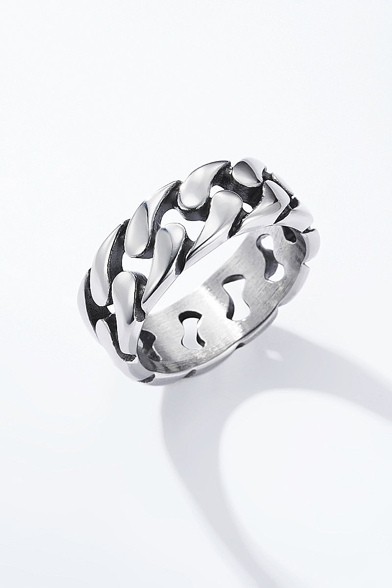 Bague chaîne