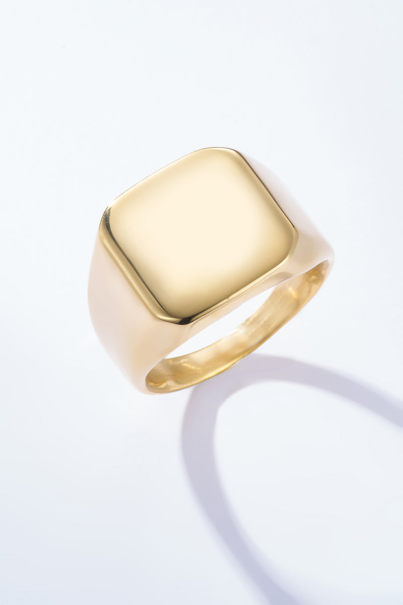 Bague chevalière petite taille