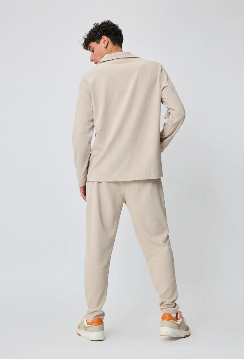 Ensemble chemise pantalon uni