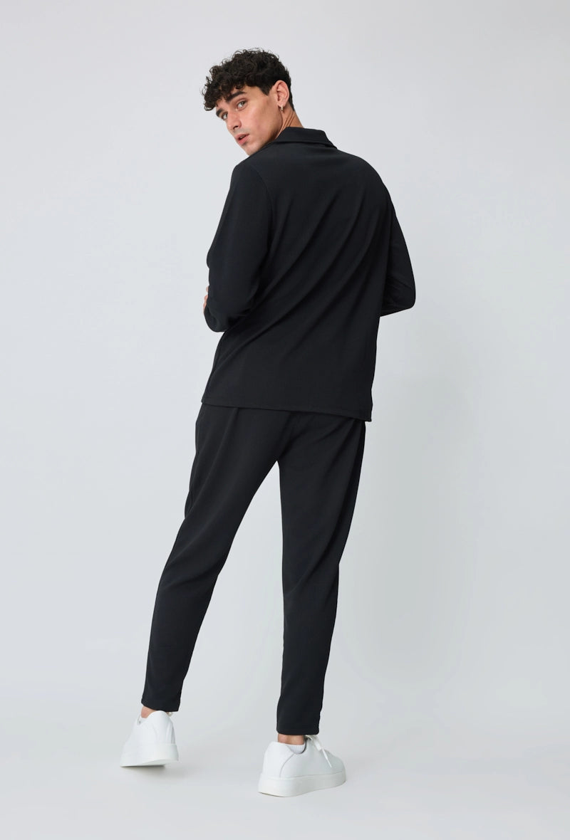 Ensemble chemise pantalon uni