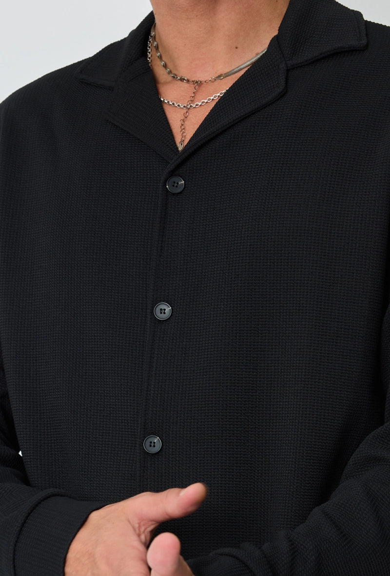 Ensemble chemise pantalon uni