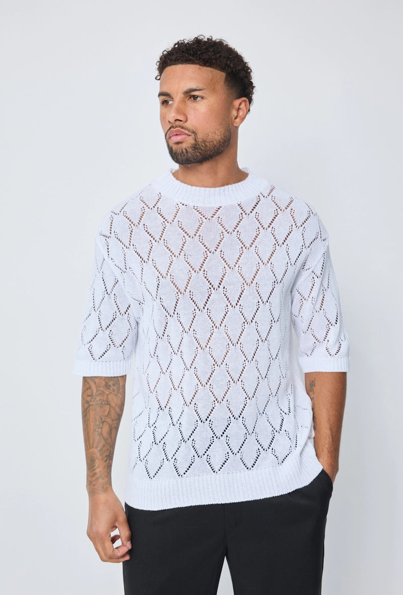 T-shirt en maille fine
