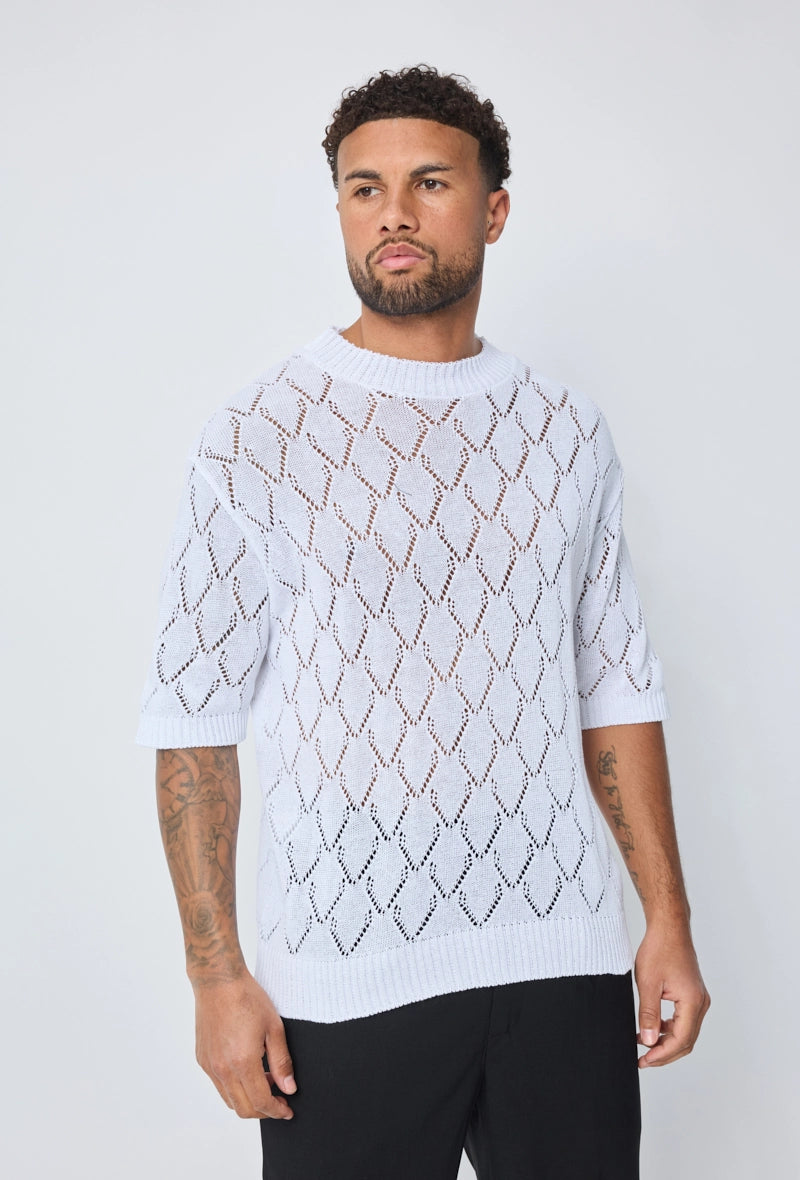 T-shirt en maille fine