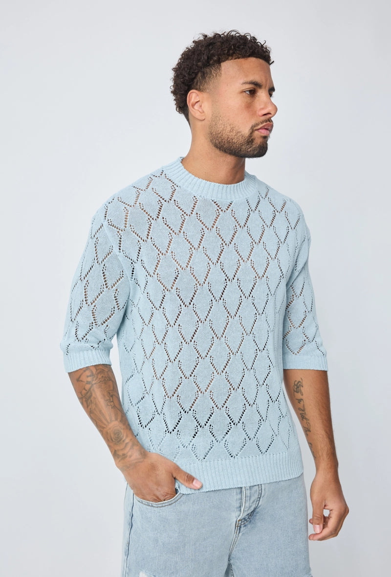 T-shirt en maille fine