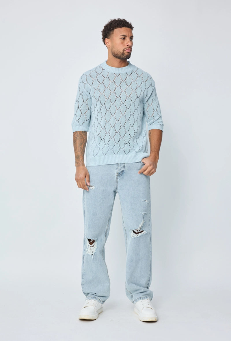 T-shirt en maille fine