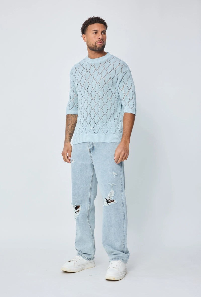 T-shirt en maille fine