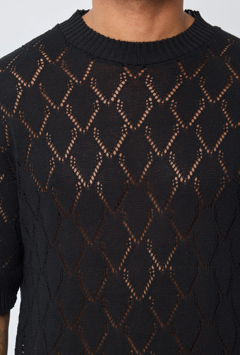 T-shirt en maille fine