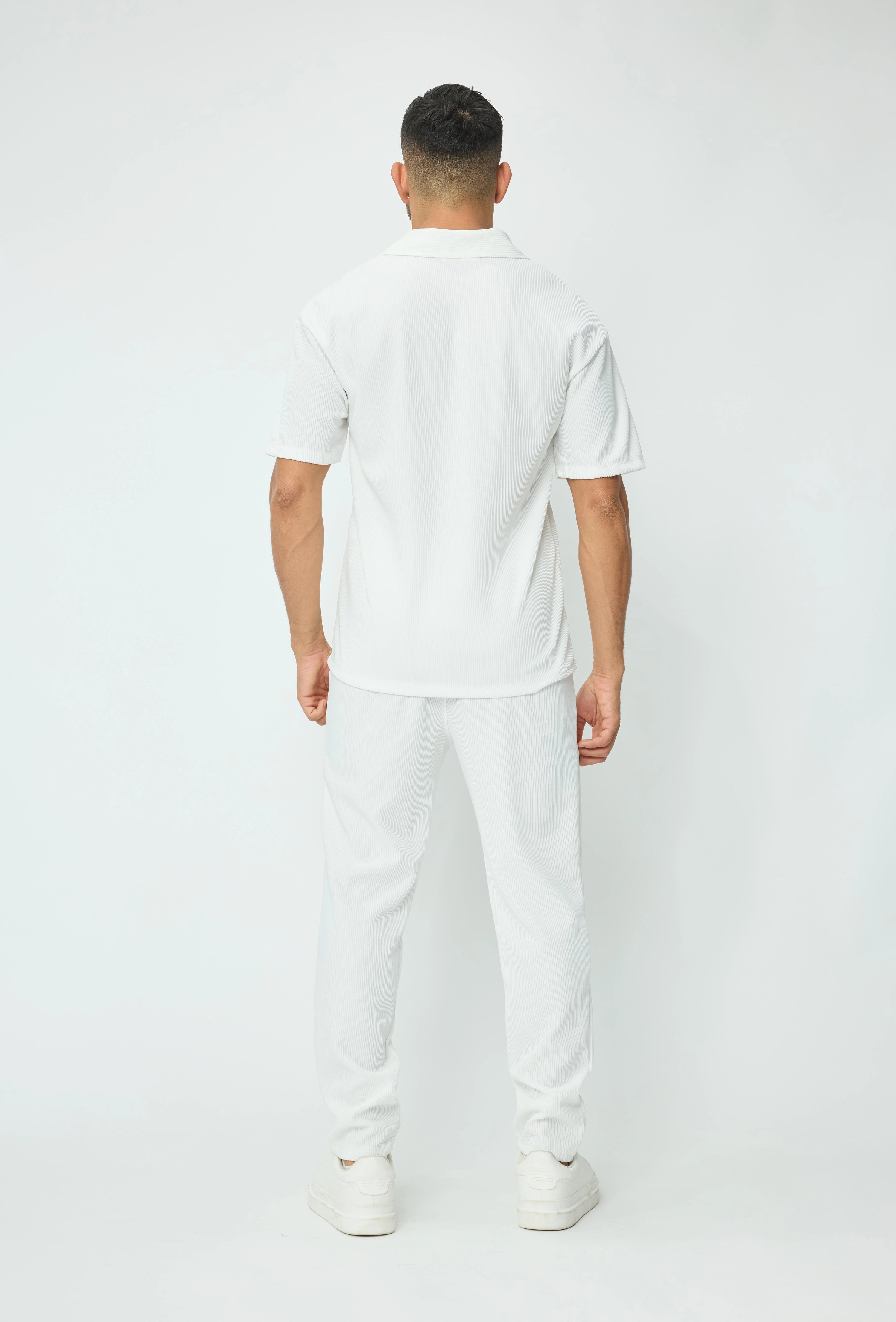 Ensemble plissé t-shirt et pantalon