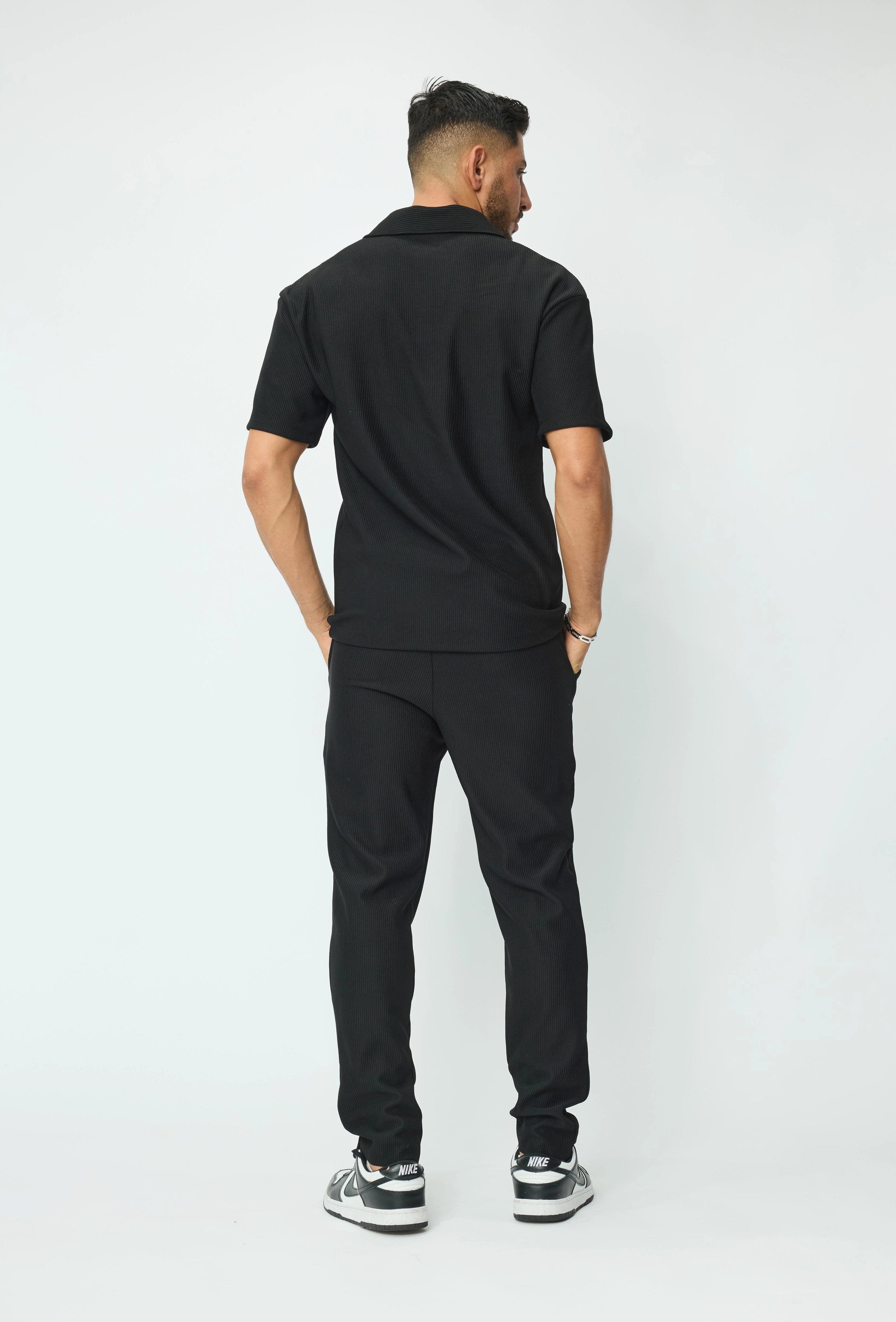 Ensemble plissé t-shirt et pantalon