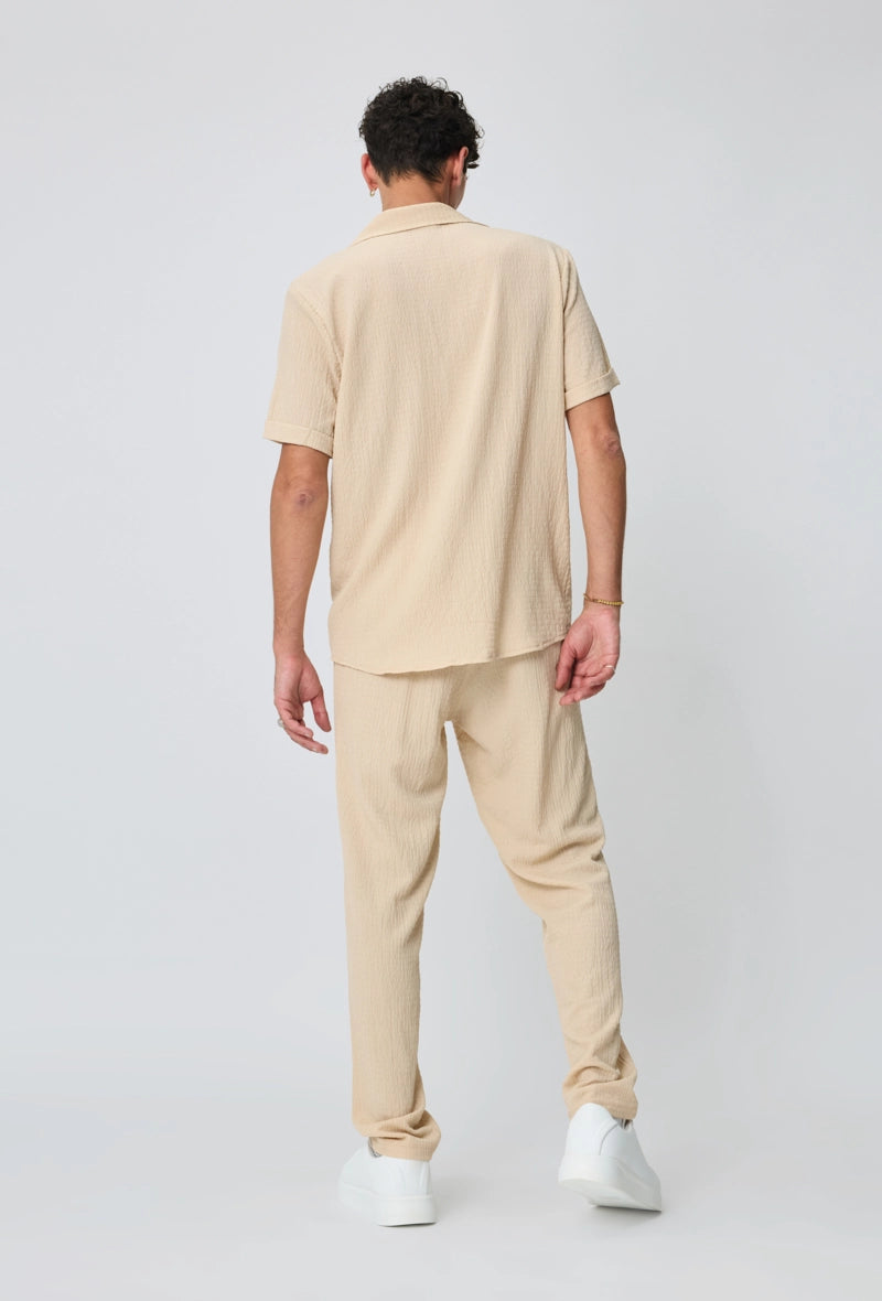 Ensemble chemise pantalon uni