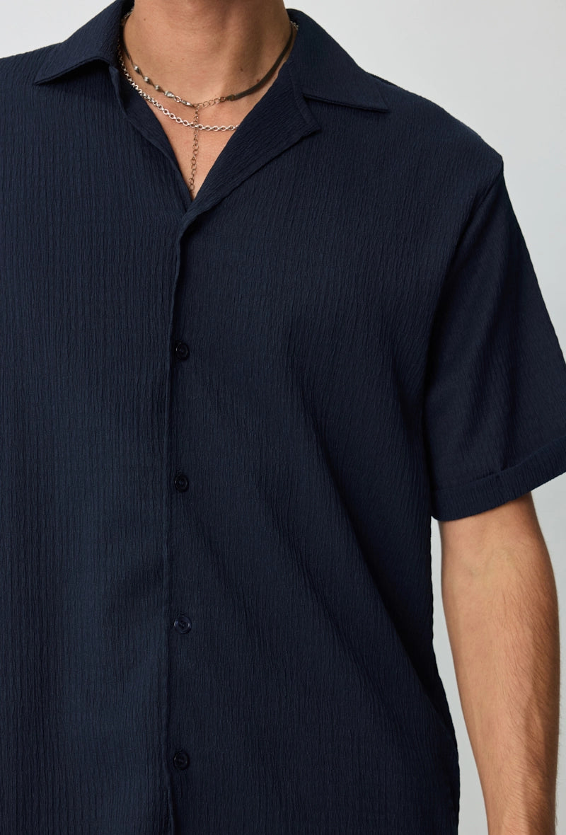 Ensemble chemise pantalon uni