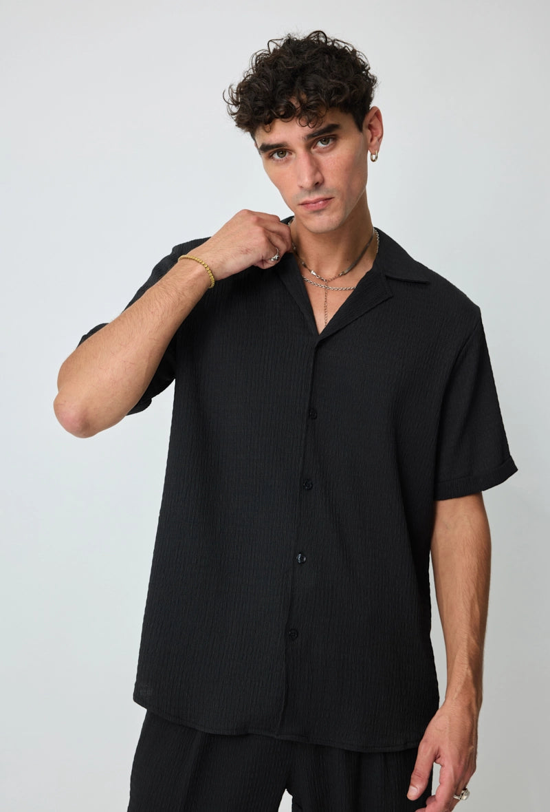 Ensemble chemise pantalon uni