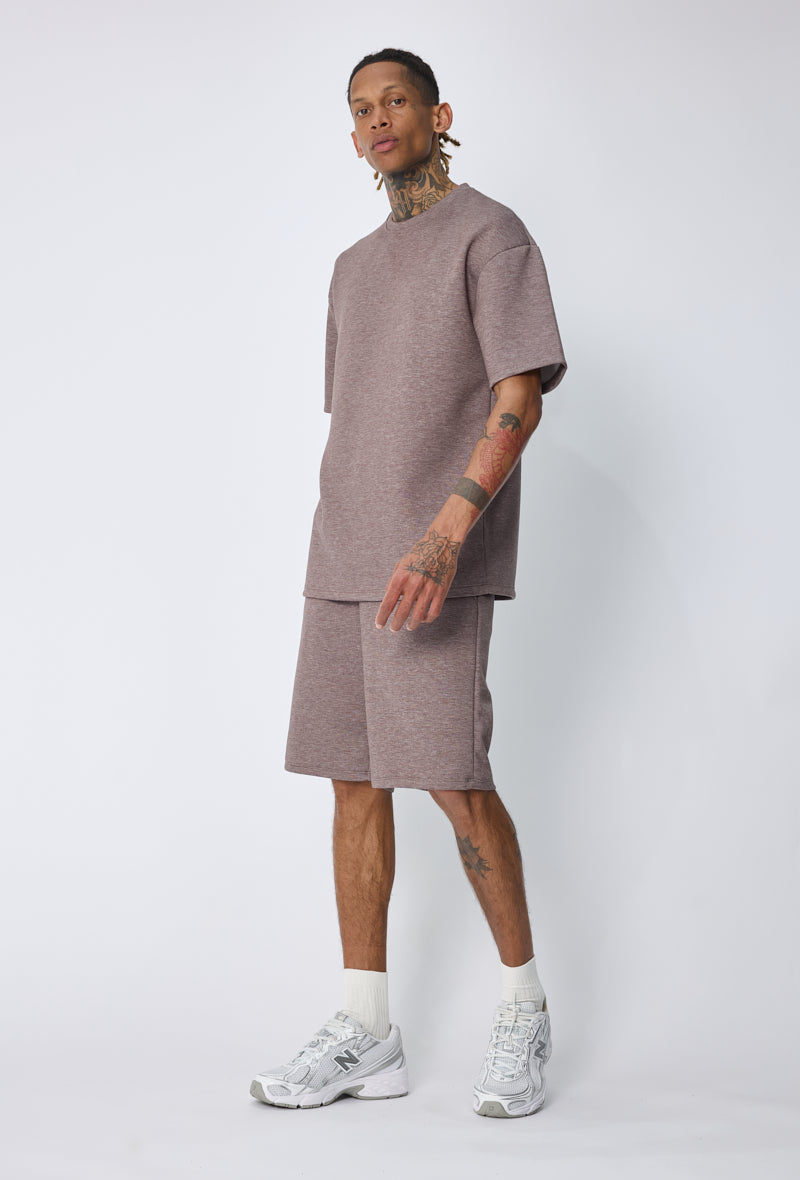 Ensemble t-shirt short casual