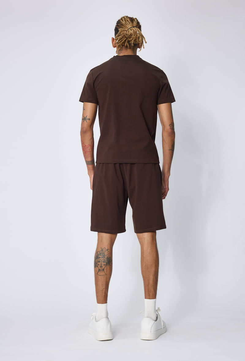 Ensemble t-shirt short casual