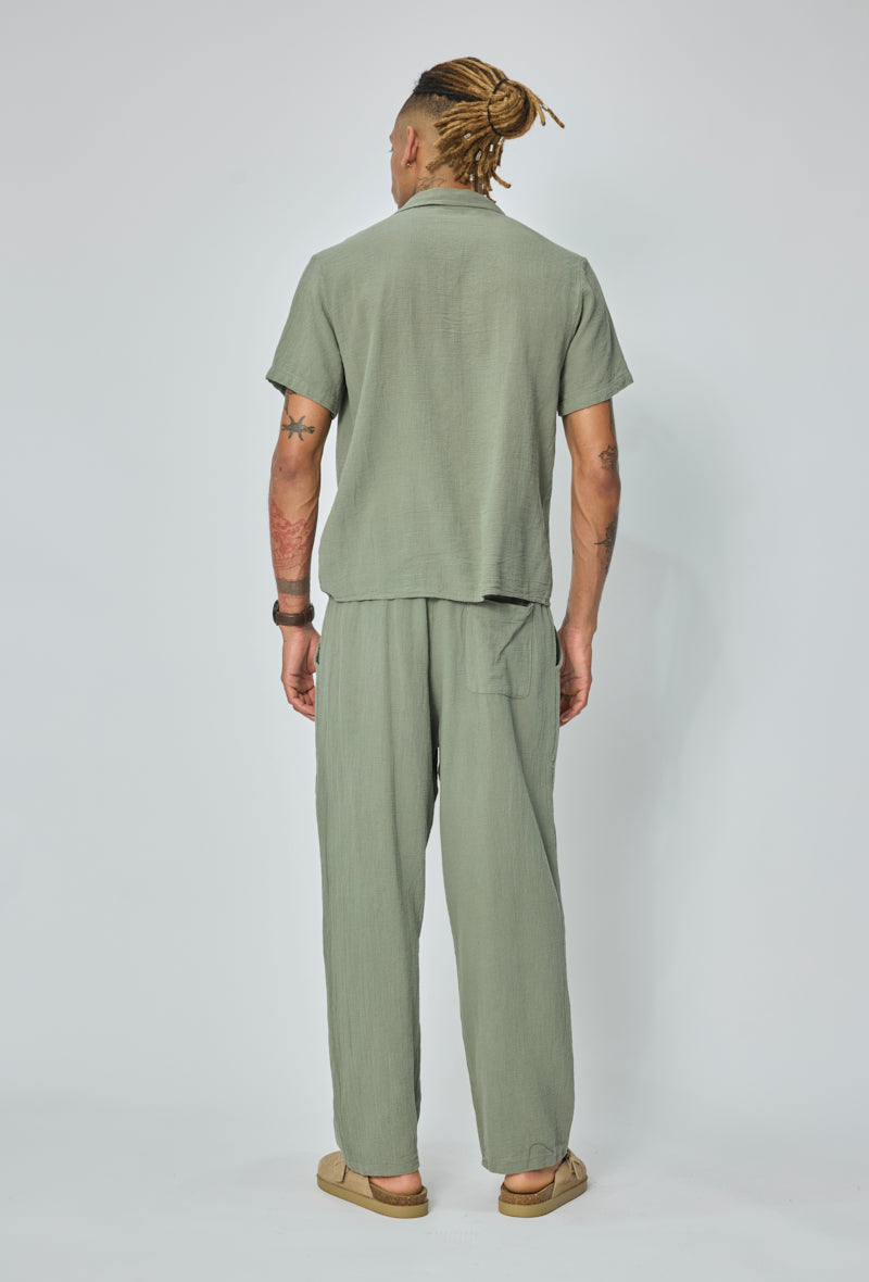 Ensemble chemise pantalon fluide