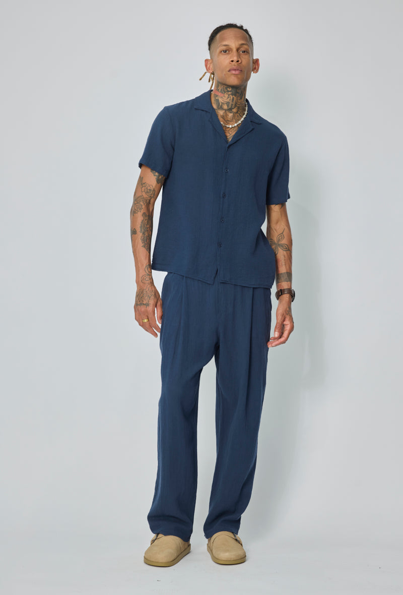 Ensemble chemise pantalon fluide