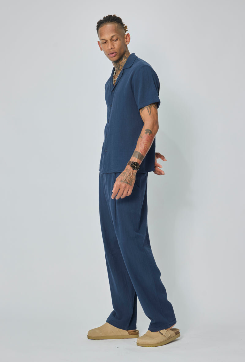 Ensemble chemise pantalon fluide