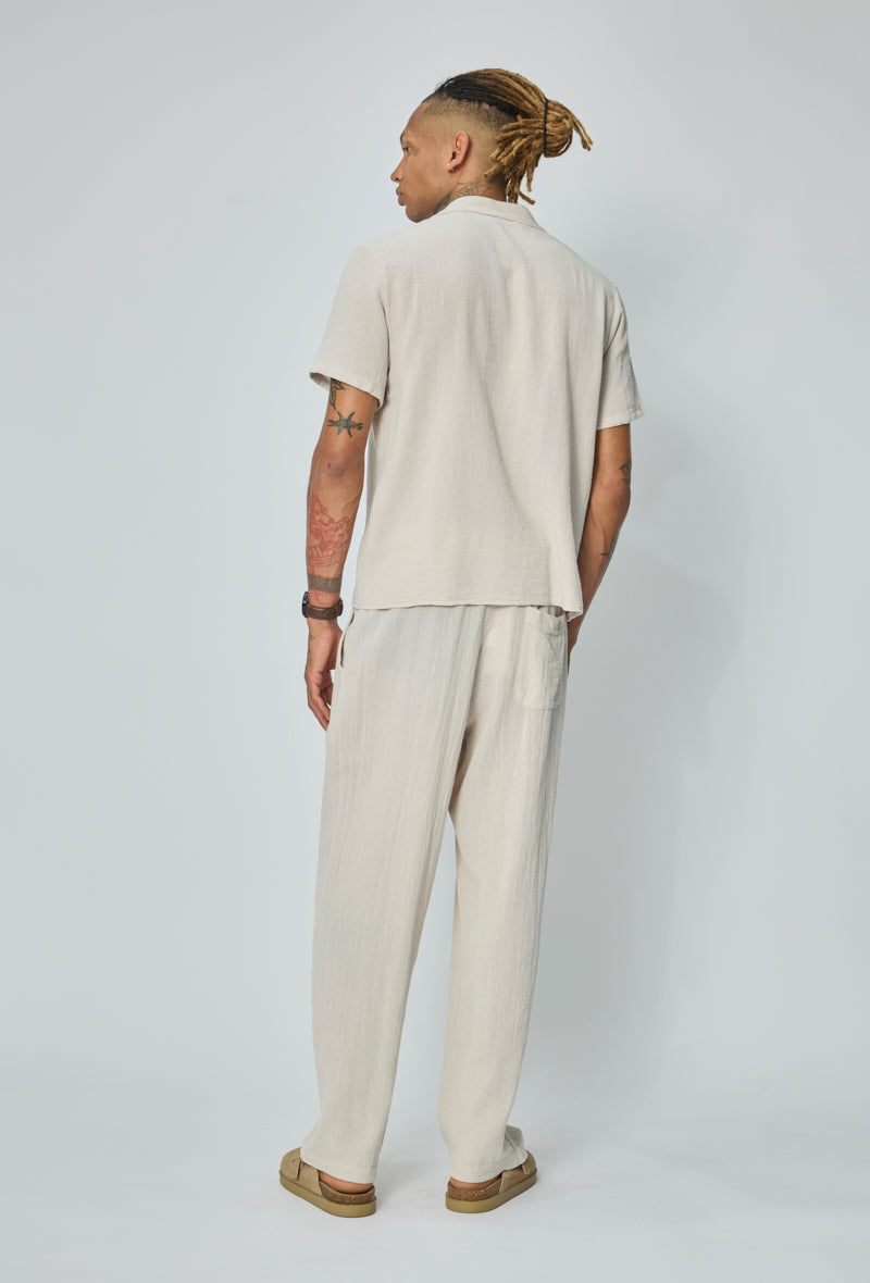 Ensemble chemise pantalon fluide