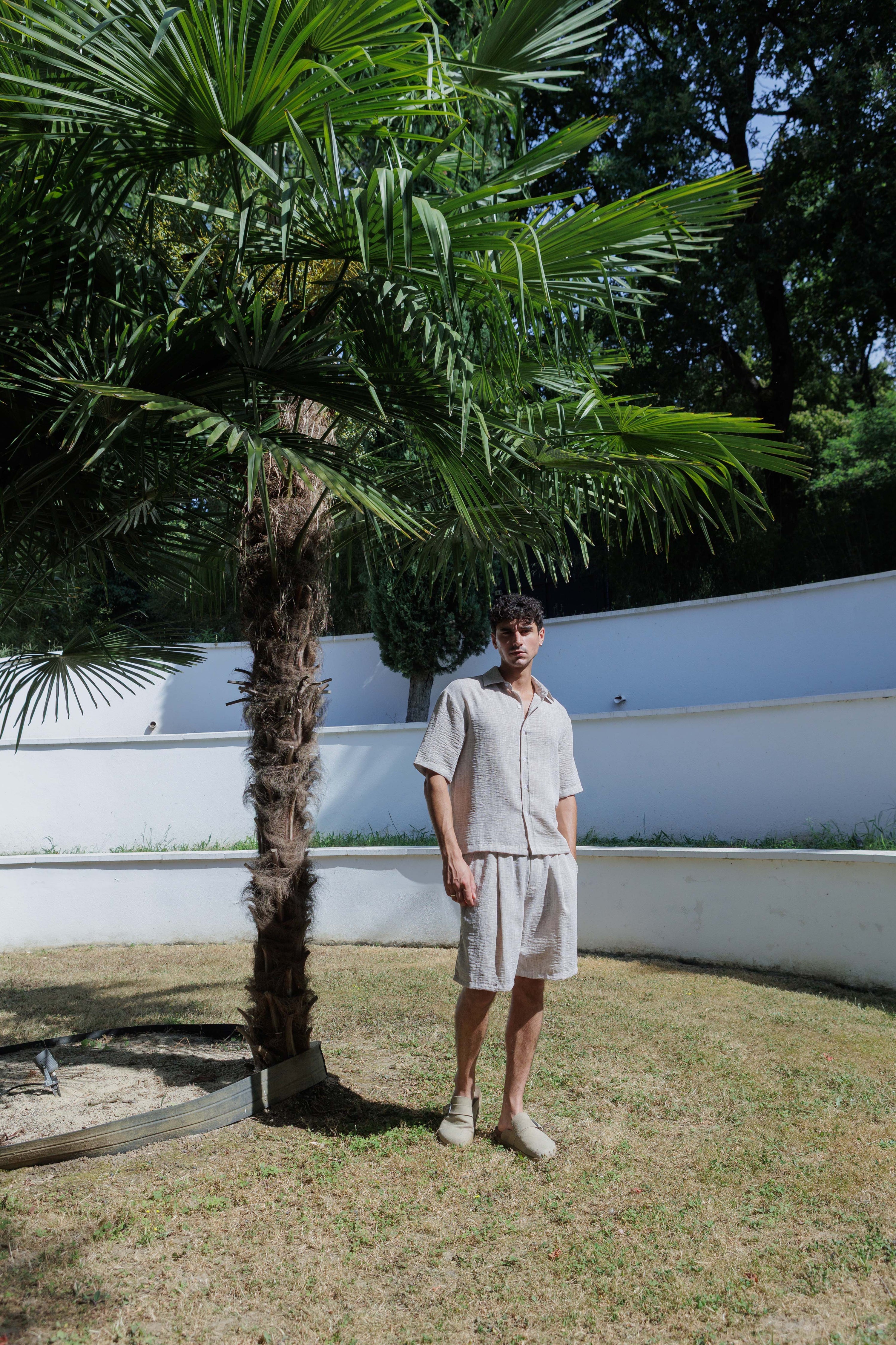 Ensemble chemise short estival