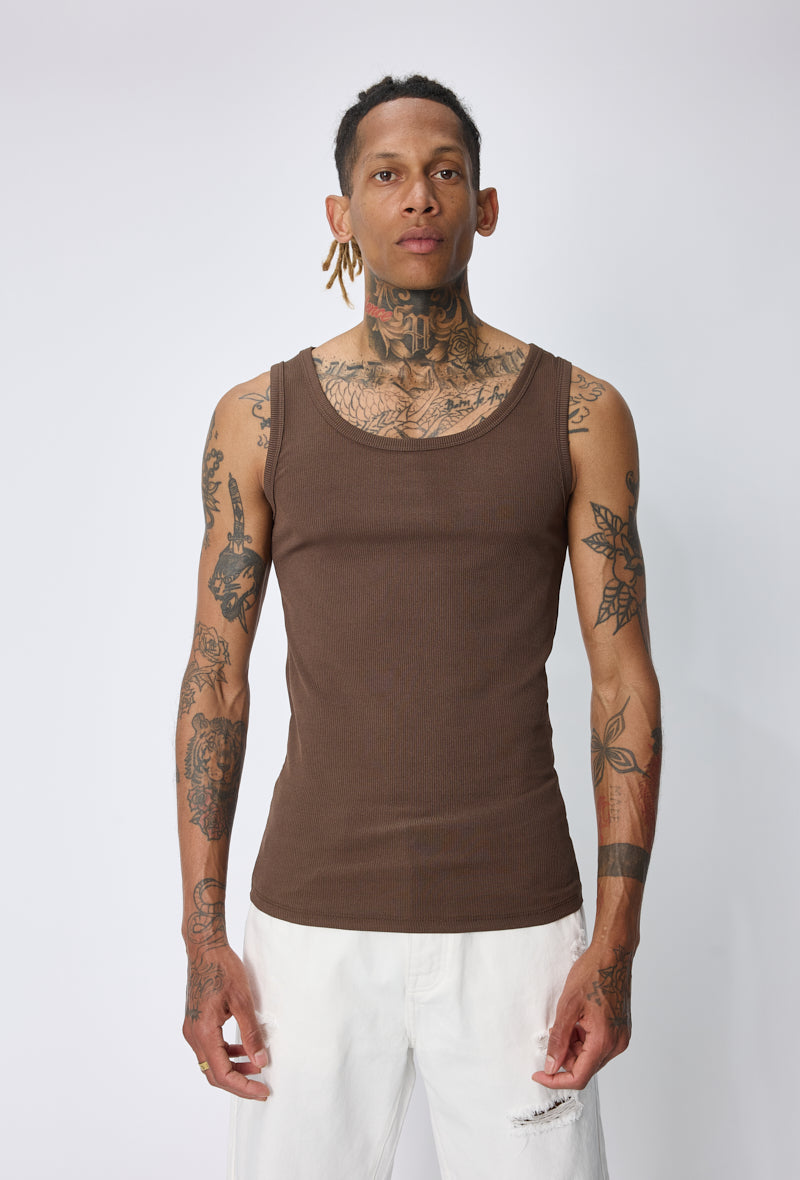 T-shirt débardeur ajusté sans manches