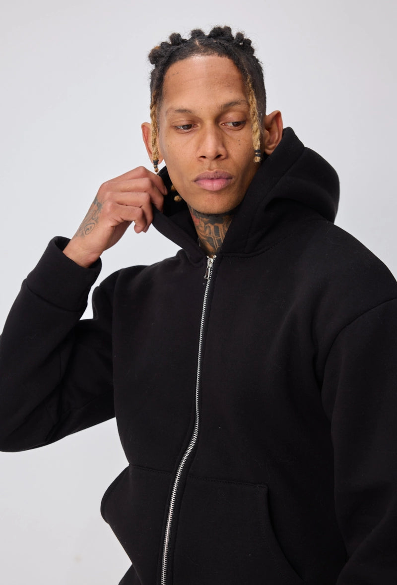 Sweat homme uni avec poche centrale