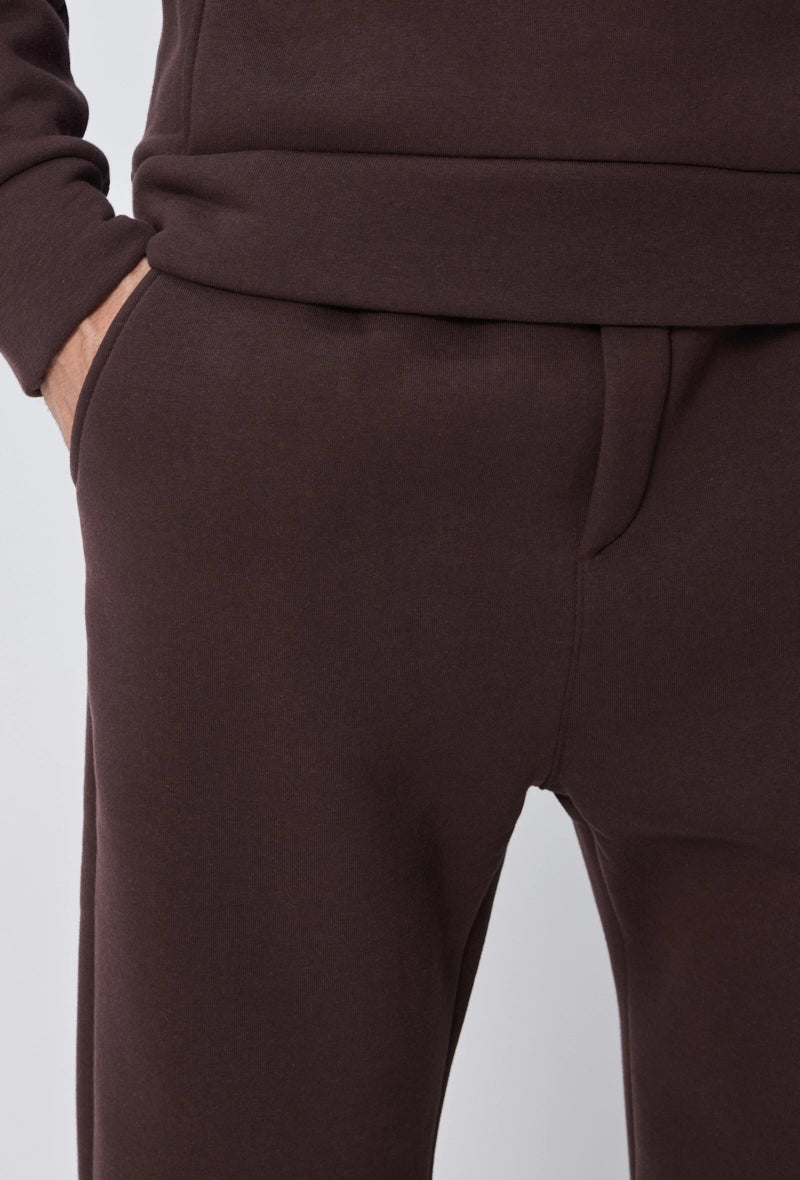 Ensemble sweat à capuche uni et pantalon de jogging uni