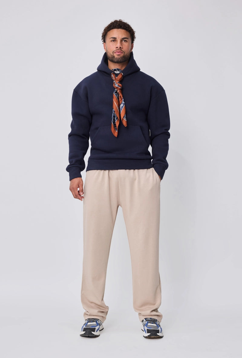 Sweat uni avec capuche