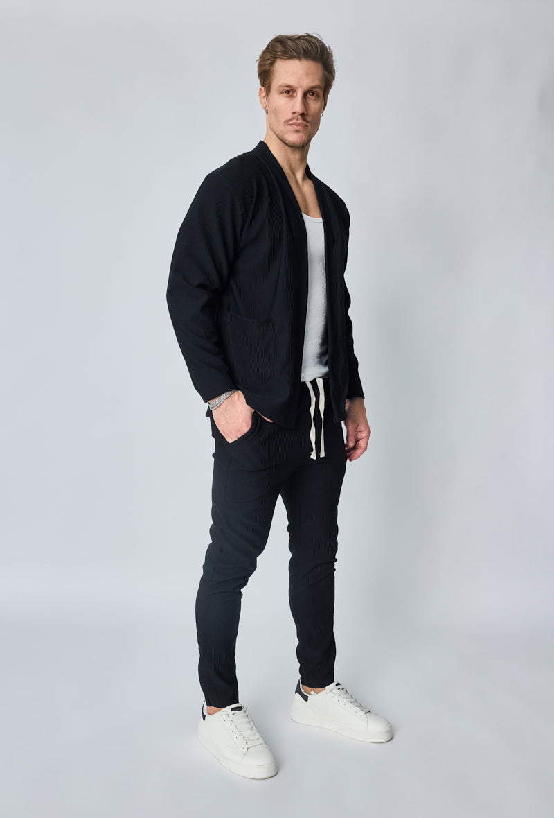 Pantalon jogger cotelé