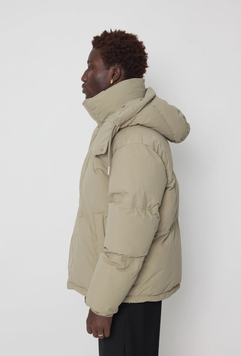 Grosse doudoune beige sale