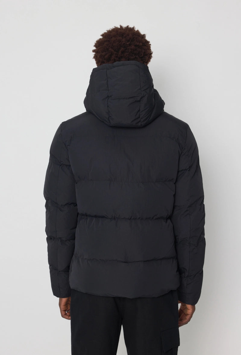 Doudoune matelassé à capuche