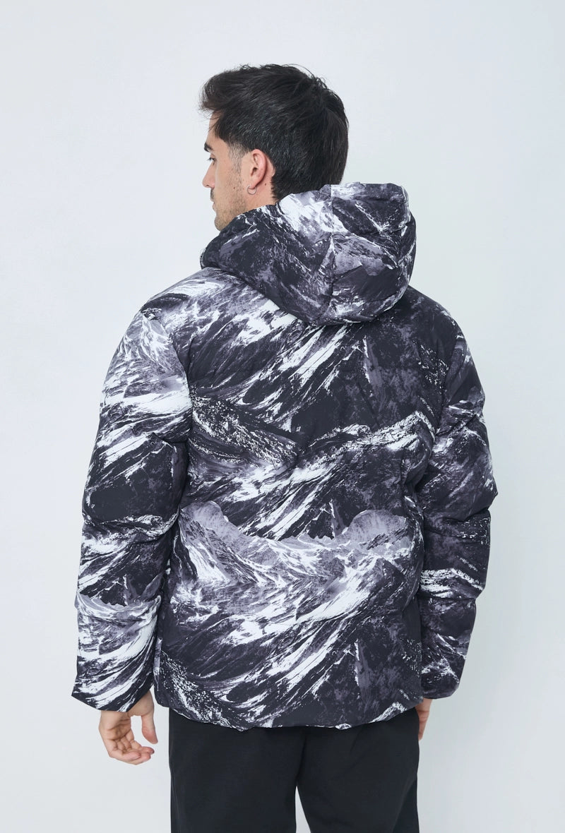 Blouson a motif