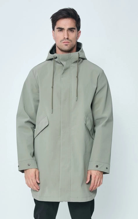 Trench mi long effet kway