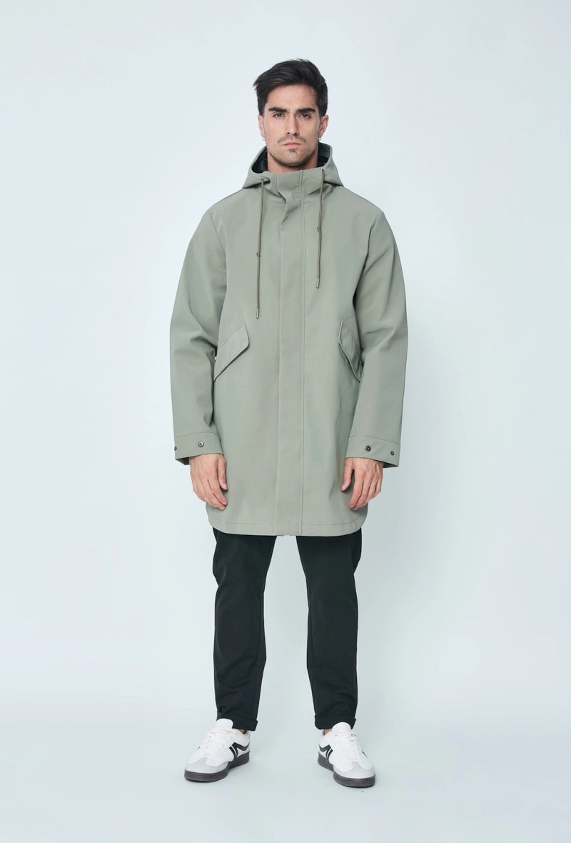 Trench mi long effet kway
