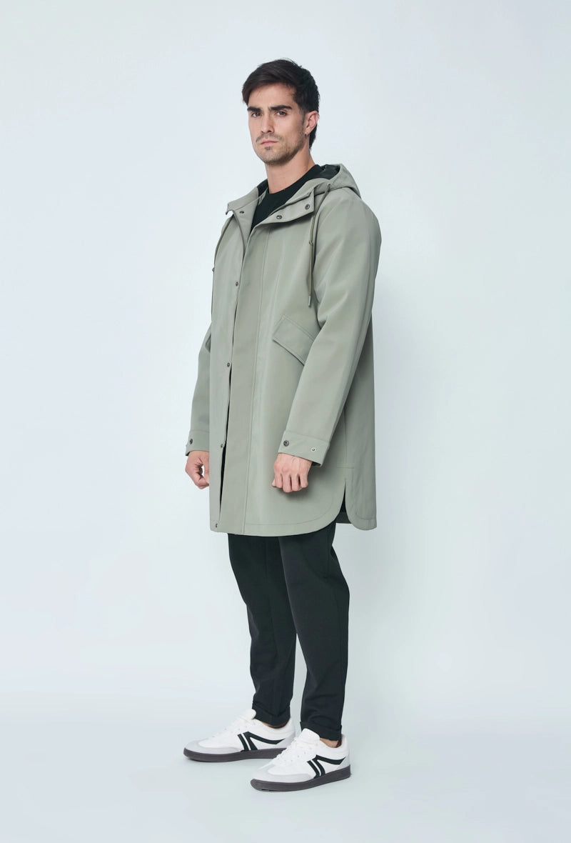 Trench mi long effet kway
