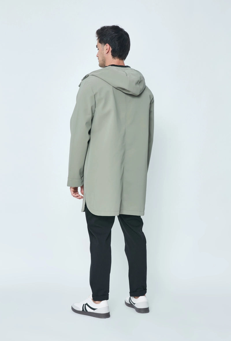 Trench mi long effet kway