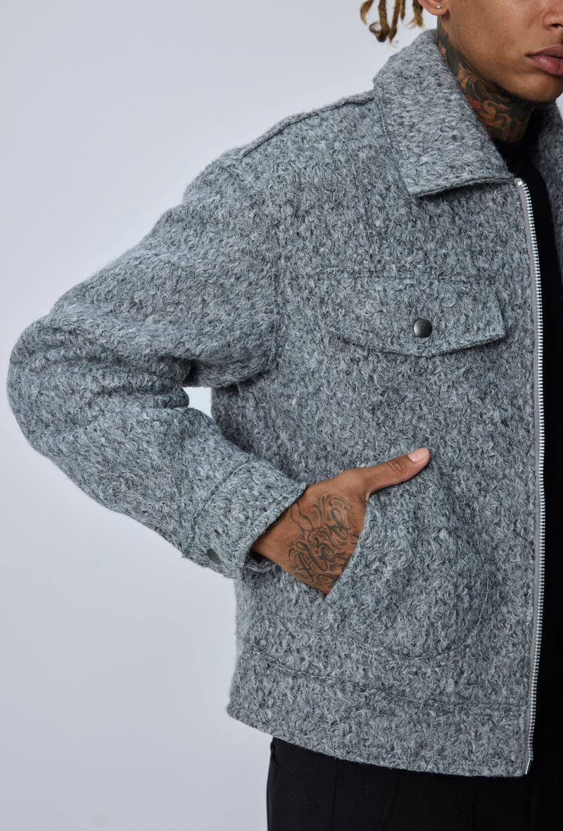 Veste blouson casual chic