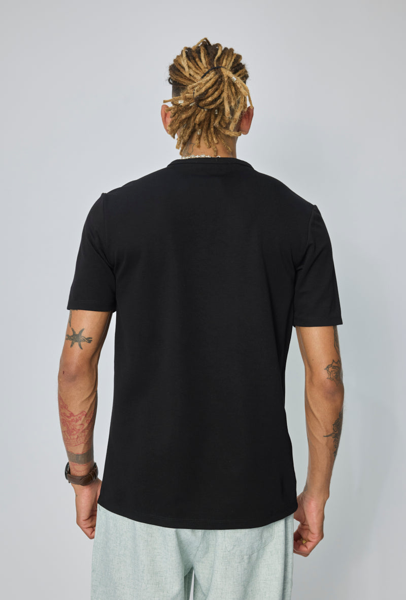 Polo col classique ajusté